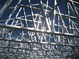 installation with cold formed steel trusses
