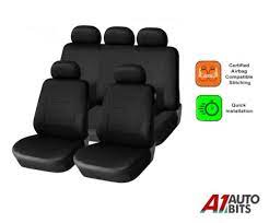 For Citroen Car Seat Cover Black Fabric