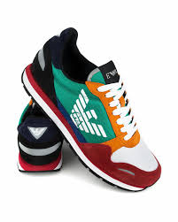 Emporio Armani Mens Shoes Multicolor