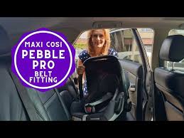 Maxi Cosi Pebble Pro With A Seat Belt