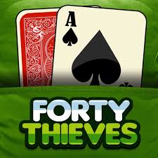 forty thieves solitaire free card game