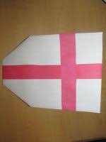 On the day that st george was visiting, a princess had been selected to be sacrificed. St George Day Shield Craft Easy Toddler Crafts Easy Toddler Crafts St Georges Day Crafts
