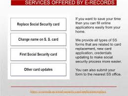 Citizenship, if they are not already in our records. Social Security Card Replacement Online Application Filing Services Youtube