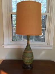 Vintage Genie Lamp In Shades Of Green