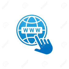 Ilustración De Diseño De Vector De Icono De Sitio Web. Icono De Sitio Web  Www. Símbolo De Icono Plano De Vector De Sitio Web Para Sitio Web,  Logotipo, Elementos Gráficos, Aplicación, Interfaz