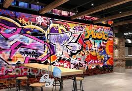 3d Graffiti Colorful Street Art