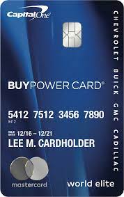 Gm buypower card review the gmbuypower card lets fans of gm turn their everyday spending into rewards they can use to pay for dealership services, accessories, and the purchase of a new or leased vehicle. Buypower Card From Capital One Review Us News