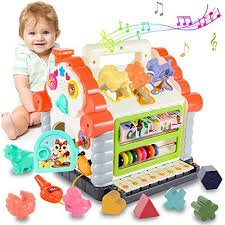 baby activity cube al toys