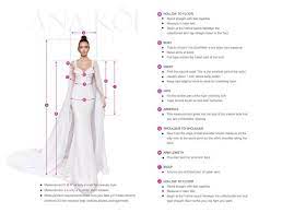 merements for wedding dress properly