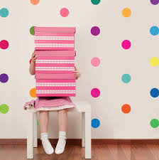 colorful fabric wall decals reusable