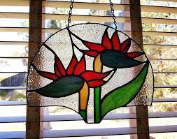 Birds Of Paradise Stained Glass Mosaic