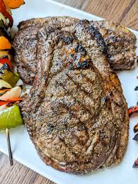 perfect grilled ribeye steak herb
