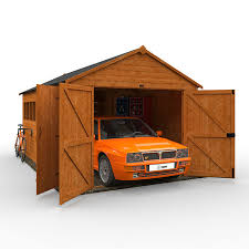 garage sheds prefab garages tiger sheds