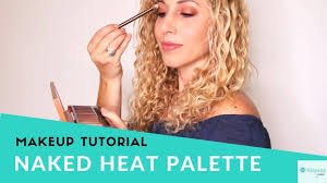 eye makeup using heat palette