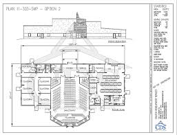 Church Floor Plans With 300 449 Seats Church Design How