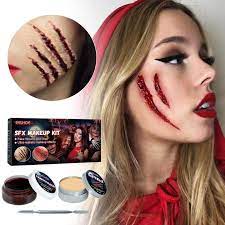 makeup kit scars wax halloween special