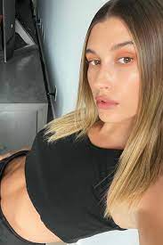 hailey bieber shows us how to get her
