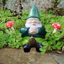 Garden Gnome Dozing Lazy Ken