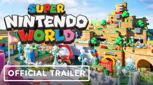 Super Nintendo World - Official Nintendo Theme Park Reveal Trailer |  Universal Studio Japan - YouTube