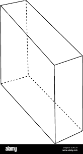 Prisme rectangulaire Banque d'images vectorielles - Alamy