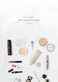 my favorite daily makeup essentials