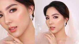bride bridal self makeup tutorial for