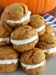pumpkin whoopie pies with cake mix