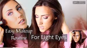 basic makeup tutorial for dark hair and
