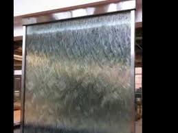 Custom Glass Water Wall Indoor