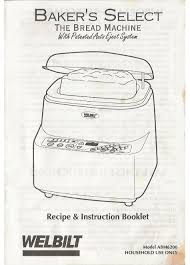 Butter, chocolate chips, vanilla extract, milk, egg yolks, lemon and 4 more. Welbilt Baker S Select Abm6200 Recipe Instruction Booklet Pdf Download Manualslib