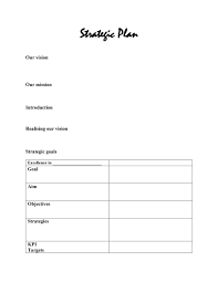 32 great strategic plan templates to