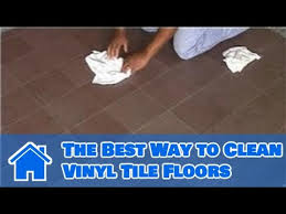 To Clean Vinyl Tile Floors