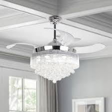 Retractable Blades Ceiling Fans You Ll Love In 2020 Wayfair