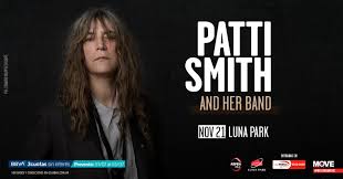Patti Smith se presentará en Argentina con su banda The Horses