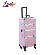 rolling makeup trolley case