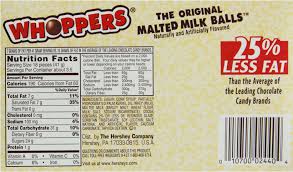 whoppers malted milk 141g
