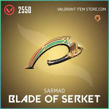 Blade of Serket - Valorant Item Store Skins and News