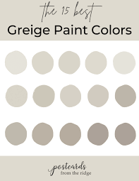 15 best greige paint colors palettes
