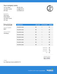 Free Hourly Invoice Template Download Now Get Paid Easily