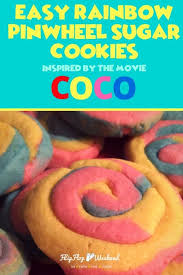 homemade rainbow pinwheel sugar cookies