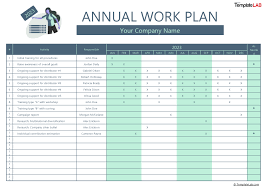 15 great work plan templates sles
