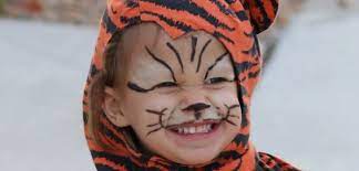 diy easy tiger halloween makeup