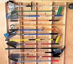 Universal Yard Tool Rack Shed Organizer