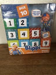 blippi learning colors numbers blind