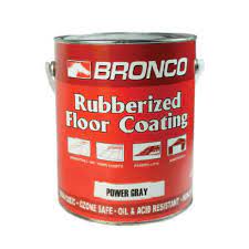 bronco rubberized floor coating 1l