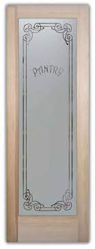 Etched Glass Pantry Doors Sans Soucie