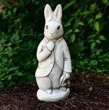 Peter Rabbit Statue Garden Rabbit
