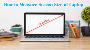 And while the screen still has a certain measurement for width and height, the proper way to measure a screen is from top left to bottom right, measuring just the viewable area of the display (e.g. 5 Simple Method How To Find Out Your Laptop Screen Size Without Measuring 2021