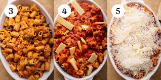 30 minute easy baked ziti without