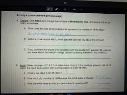 Even though your data may not warrant it, report your answer to three significant figures! Solved Get The Gizmo Read Activity C Click Reset Weak Chegg Com